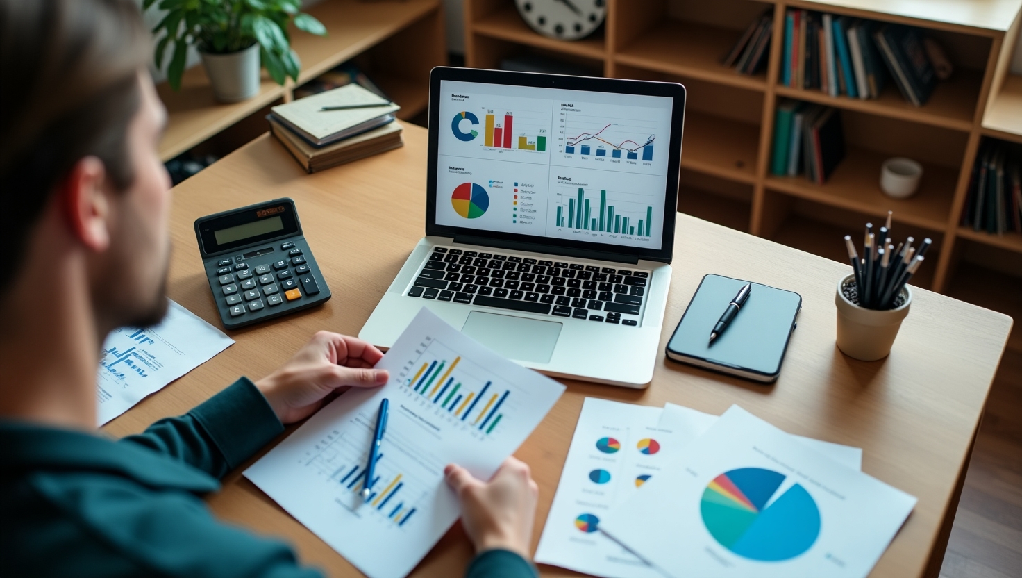 Our team of financial experts at work